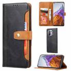 For Xiaomi Mi 11 Pro Calf Texture Double Fold Clasp Horizontal Flip Leather Case with Photo Frame & Holder & Card Slots & Wallet(Black) - 1
