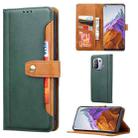 For Xiaomi Mi 11 Pro Calf Texture Double Fold Clasp Horizontal Flip Leather Case with Photo Frame & Holder & Card Slots & Wallet(Green) - 1