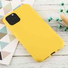 For iPhone 11 Pro Max Candy Color TPU Case(Yellow) - 1