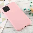 For iPhone 11 Pro Max Candy Color TPU Case(Pink) - 1