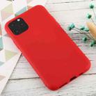 For iPhone 11 Pro Max Candy Color TPU Case(Red) - 1
