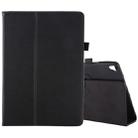 Litchi Texture Horizontal Flip Leather Case with Holder For iPad 10.5 / iPad 10.2 2021 / 2020 / 2019(Black) - 1