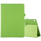 Litchi Texture Horizontal Flip Leather Case with Holder For iPad 10.5 / iPad 10.2 2021 / 2020 / 2019(Green) - 1