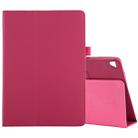 Litchi Texture Horizontal Flip Leather Case with Holder For iPad 10.5 / iPad 10.2 2021 / 2020 / 2019(Rose Red) - 1