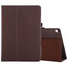 Litchi Texture Horizontal Flip Leather Case with Holder For iPad 10.5 / iPad 10.2 2021 / 2020 / 2019(Brown) - 1