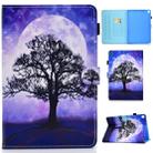 For iPad 10.2 2021 / 2020 / 2019 Colored Drawing Horizontal Flip Leather Case with Holder & Card Slots & Pen Slot & Sleep / Wake-up Function(Life Tree) - 1