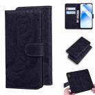 For OPPO Realme V11 5G Tiger Embossing Pattern Horizontal Flip Leather Case with Holder & Card Slots & Wallet(Black) - 1