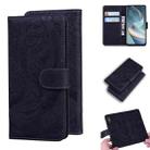 For OPPO A92S / Reno4 Z 5G Tiger Embossing Pattern Horizontal Flip Leather Case with Holder & Card Slots & Wallet(Black) - 1