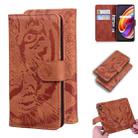 For OPPO Realme X7 Pro 5G Tiger Embossing Pattern Horizontal Flip Leather Case with Holder & Card Slots & Wallet(Brown) - 1