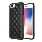 3D Embossed PU + PC + TPU Skidproof Shockproof Case For iPhone 8 Plus / 7 Plus / 6s Plus / 6 Plus(Black) - 1