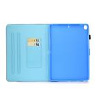 For iPad 10.2 2021 / 2020 / 2019 Colored Drawing Horizontal Flip Leather Case with Holder & Card Slots & Pen Slot & Sleep / Wake-up Function(Cute Cat) - 6