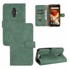 For Blackview BV6600 Solid Color Skin Feel Magnetic Buckle Horizontal Flip Calf Texture PU Leather Case with Holder & Card Slots & Wallet(Green) - 1