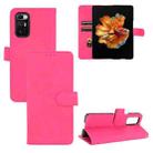 For Xiaomi Mi Mix Fold Solid Color Skin Feel Magnetic Buckle Horizontal Flip Calf Texture PU Leather Case with Holder & Card Slots & Wallet(Rose Gold) - 1