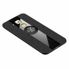 For Huawei Maimang 5 XINLI Stitching Cloth Textue Shockproof TPU Protective Case with Ring Holder(Black) - 1
