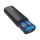 JAKCOM TWS2 Bluetooth 5.0 2 In 1 True Wireless Bluetooth Earphone Power Bank(Black) - 1