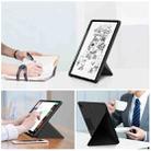 For iPad Pro 12.9 2022 / 2021 Multi-folding Horizontal Flip PU Leather Shockproof Tablet Case with Holder & Sleep / Wake-up Function(Black) - 4