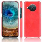 For Nokia X10 / X20 Shockproof Litchi Texture PC + PU Case(Red) - 1