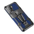 For OPPO A94 Armor Warrior Shockproof PC + TPU Protective Case(Blue) - 1