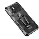 For OPPO A94 Armor Warrior Shockproof PC + TPU Protective Case(Black) - 1