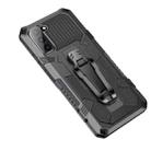 For Samsung Galaxy S21 FE Armor Warrior Shockproof PC + TPU Protective Case(Gray) - 1