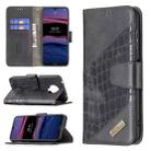 For Nokia G20 / G10 Matching Color Crocodile Texture Horizontal Flip PU Leather Case with Wallet & Holder & Card Slots(Black) - 1