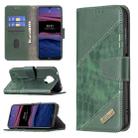 For Nokia G20 / G10 Matching Color Crocodile Texture Horizontal Flip PU Leather Case with Wallet & Holder & Card Slots(Green) - 1