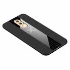 For Huawei Honor 6X XINLI Stitching Cloth Textue Shockproof TPU Protective Case(Black) - 1