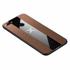 For Huawei Honor 7C / Enjoy 8 XINLI Stitching Cloth Textue Shockproof TPU Protective Case(Brown) - 1