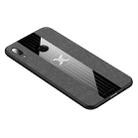 For Huawei Enjoy 9 Plus XINLI Stitching Cloth Textue Shockproof TPU Protective Case(Grey) - 1