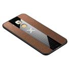 For Huawei Maimang 5 XINLI Stitching Cloth Textue Shockproof TPU Protective Case(Brown) - 1