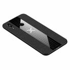 For Huawei Honor 10 Lite XINLI Stitching Cloth Textue Shockproof TPU Protective Case(Black) - 1