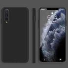 For vivo iQOO Pro Solid Color Imitation Liquid Silicone Straight Edge Dropproof Full Coverage Protective Case(Black) - 1