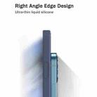 For vivo iQOO 7 Solid Color Imitation Liquid Silicone Straight Edge Dropproof Full Coverage Protective Case(Grey) - 7