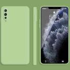 For vivo IQOO Solid Color Imitation Liquid Silicone Straight Edge Dropproof Full Coverage Protective Case(Matcha Green) - 1