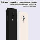 For vivo S6 Solid Color Imitation Liquid Silicone Straight Edge Dropproof Full Coverage Protective Case(Sky Blue) - 3