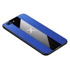 For Huawei Honor View 10 XINLI Stitching Cloth Textue Shockproof TPU Protective Case(Blue) - 1