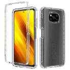 For Xiaomi Poco X3 NFC Shockproof Highly Transparent PC+TPU Protective Case - 1