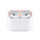 For Apple AirPods Pro Wireless Earphone Protective Case Metal Protective Sticker(Gold) - 3