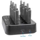 RETEVIS RTC22 Multi-function Six-Way Walkie Talkie Charger for Retevis RT22, US Plug - 4