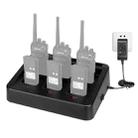 RETEVIS RTC48 Multi-function Interchangeable Slots Six-Way Walkie Talkie Charger for Retevis RT48/RT648 - 1