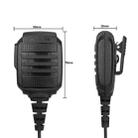 RETEVIS RS-114 IP54 Waterproof 2 Pin Speaker Microphone for H777/RT21/RT27 - 3