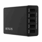 RETEVIS RTC501 40W / 8A 5 Ports USB Multi-function Charger Desktop Charging Station for H-777/RT27/RT7/RT22/H-777S - 4