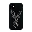 For iPhone 11 Pro Painted Pattern Soft TPU Protective Case(Elk) - 1