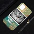 For iPhone 11 Pro Max Painted Pattern Soft TPU Protective Case(Cat) - 2