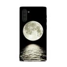 For Galaxy Note 10 Painted Pattern Soft TPU Protective Case(Moon) - 1
