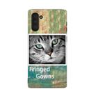 For Galaxy Note 10 Painted Pattern Soft TPU Protective Case(Cat) - 1