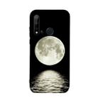 For Huawei Nova 5i Painted Pattern Soft TPU Protective Case(Moon) - 1