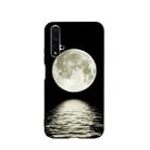 For Huawei Honor 20 Painted Pattern Soft TPU Protective Case(Moon) - 1