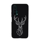 For Huawei Honor 20 Pro Painted Pattern Soft TPU Protective Case(Elk) - 1