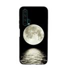 For Huawei Honor 20 Pro Painted Pattern Soft TPU Protective Case(Moon) - 1